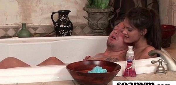  Soapy Massage End With a Big Cumshot 6